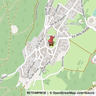 Mappa Piazza Castello, 1, 38040 Fornace, Trento (Trentino-Alto Adige)