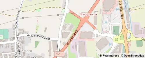 Mappa Tavagnacco