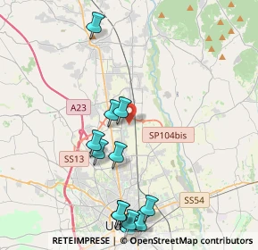 Mappa Via Santa Fosca, 33010 Feletto Umberto UD, Italia (4.60583)