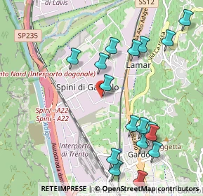 Mappa Via Linz, 38121 Trento TN, Italia (1.14765)