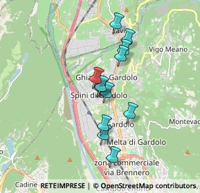 Mappa Via Linz, 38121 Trento TN, Italia (1.32333)