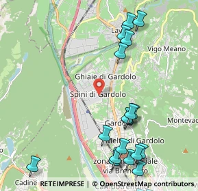 Mappa Via Linz, 38121 Trento TN, Italia (2.723)