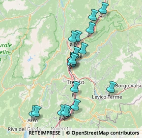 Mappa Via Linz, 38121 Trento TN, Italia (14.24684)