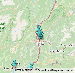 Mappa Via Linz, 38121 Trento TN, Italia (32.05545)