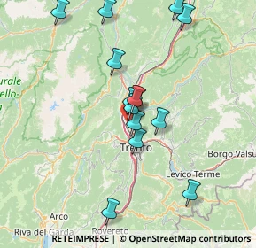 Mappa Via Linz, 38121 Trento TN, Italia (13.775)