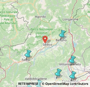 Mappa Località Fornaci, 32036 Sedico BL, Italia (35.08133)