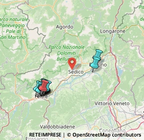 Mappa Località Fornaci, 32036 Sedico BL, Italia (16.27333)