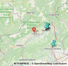 Mappa Località Fornaci, 32036 Sedico BL, Italia (42.2485)