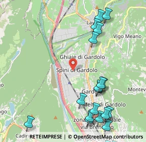 Mappa 45 Spini di Gardolo, 38121 Trento TN, Italia (2.815)