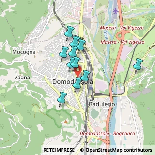 Mappa Piazza Camillo Benso Conte di Cavour, 28845 Domodossola VB, Italia (0.65833)