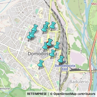Mappa Piazza Camillo Benso Conte di Cavour, 28845 Domodossola VB, Italia (0.31286)