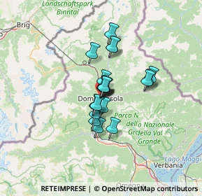 Mappa Piazza Camillo Benso Conte di Cavour, 28845 Domodossola VB, Italia (7.916)