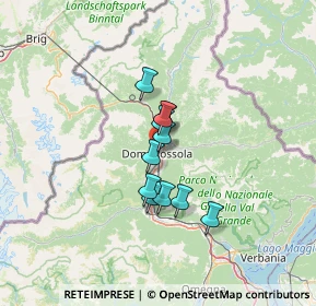 Mappa Piazza Camillo Benso Conte di Cavour, 28845 Domodossola VB, Italia (8.35364)