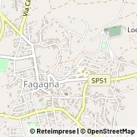 地図 Fagagna