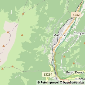 Mappa Malonno