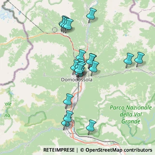 Mappa Via Trieste, 28845 Domodossola VB, Italia (6.7675)
