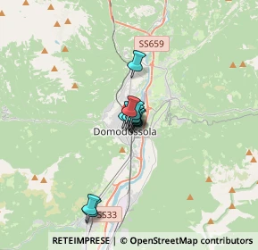 Mappa Via Trieste, 28845 Domodossola VB, Italia (1.68273)