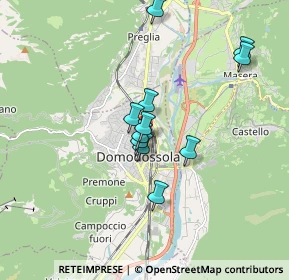 Mappa Via Dante Alighieri, 28845 Domodossola VB, Italia (1.36455)