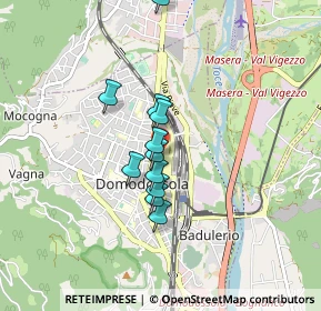 Mappa Via Trieste, 28845 Domodossola VB, Italia (0.61636)