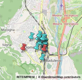 Mappa Via Trieste, 28845 Domodossola VB, Italia (0.4355)