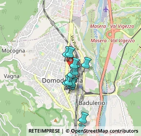 Mappa Via Dante Alighieri, 28845 Domodossola VB, Italia (0.65167)