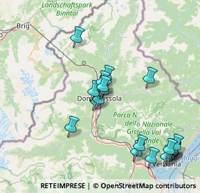 Mappa Via Trieste, 28845 Domodossola VB, Italia (17.0255)