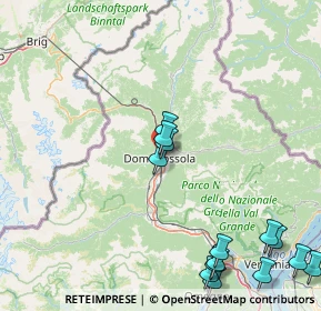 Mappa Via Trieste, 28845 Domodossola VB, Italia (21.40429)