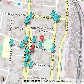Mappa Via Trieste, 28845 Domodossola VB, Italia (0.139)
