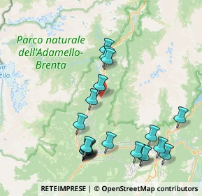 Mappa Loc. Costa, 38080 Bocenago TN, Italia (8.813)