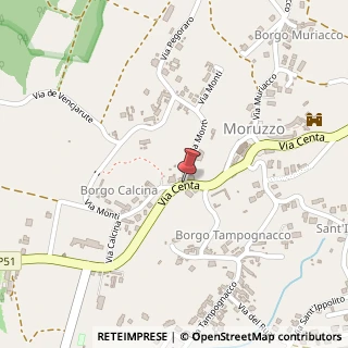 Mappa Via Centa, 22, 33030 Moruzzo, Udine (Friuli-Venezia Giulia)