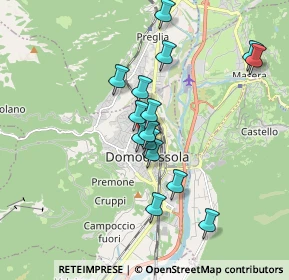 Mappa Via Scapacino, 28845 Domodossola VB, Italia (1.554)