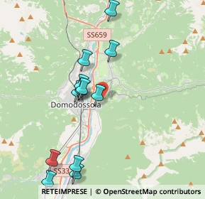 Mappa Via Str. Vecchia, 28859 Trontano VB, Italia (3.94667)