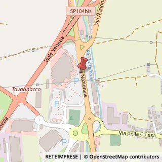 Mappa Via Piacenza, 203 H/R, 33010 Tavagnacco, Udine (Friuli-Venezia Giulia)