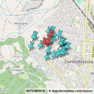 Mappa Via Luigi Einaudi, 28845 Domodossola VB, Italia (0.26154)