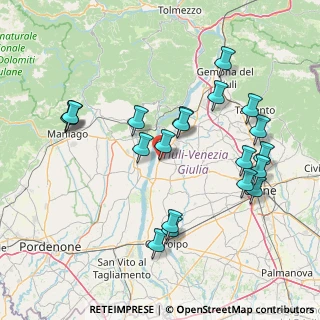 Mappa Dignano Udine, 33030 Dignano UD, Italia (15.954)