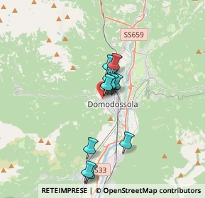 Mappa Via Battaglia di Megolo, 28845 Domodossola VB, Italia (2.54545)