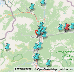 Mappa Via Battaglia di Megolo, 28845 Domodossola VB, Italia (7.7695)