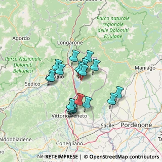 Mappa Corso Alpino, 32016 Alpago BL, Italia (9.9335)