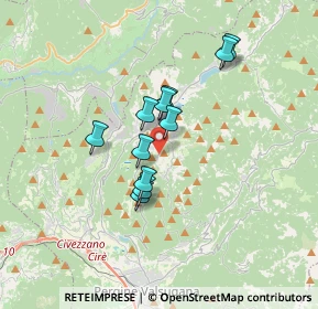 Mappa Via delle Meie, 38042 Baselga di Piné TN, Italia (2.55182)