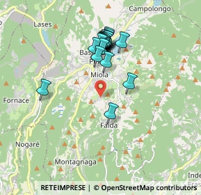 Mappa Via delle Meie, 38042 Baselga di Piné TN, Italia (1.571)