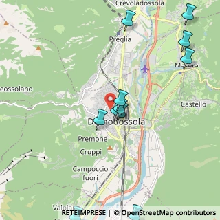 Mappa Via Alfredo Falcioni, 28845 Domodossola VB, Italia (2.38455)
