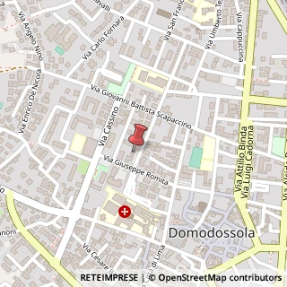 Mappa Via Marzabotto, 34, 28845 Domodossola, Verbano-Cusio-Ossola (Piemonte)