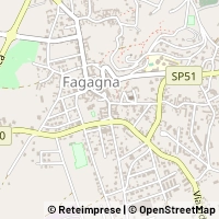 Hartă Fagagna