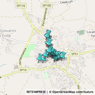 Mappa Via Antonio Zanon, 33034 Fagagna UD, Italia (0.2515)
