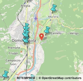 Mappa Via Premazzasca, 28859 Trontano VB, Italia (2.47167)