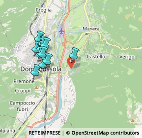 Mappa Via Premazzasca, 28859 Trontano VB, Italia (1.72667)