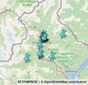 Mappa Via Premazzasca, 28859 Trontano VB, Italia (6.00667)