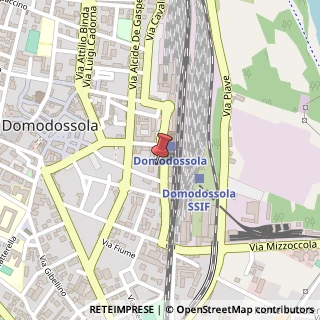 Mappa Piazza G. Matteotti, 36, 28845 Domodossola, Verbano-Cusio-Ossola (Piemonte)