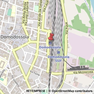 Mappa Piazza G. Matteotti, 23, 28845 Domodossola, Verbano-Cusio-Ossola (Piemonte)