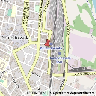 Mappa Piazza G. Matteotti, 36, 28845 Villadossola, Verbano-Cusio-Ossola (Piemonte)